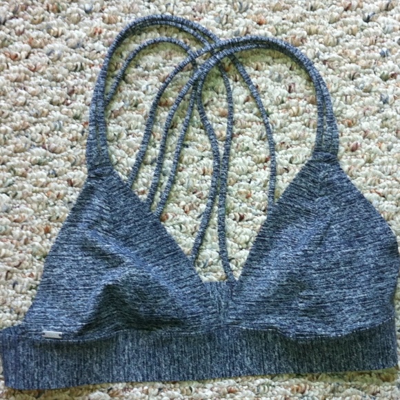 PINK Victoria's Secret Other - VS PINK Strappy Gray Bralette